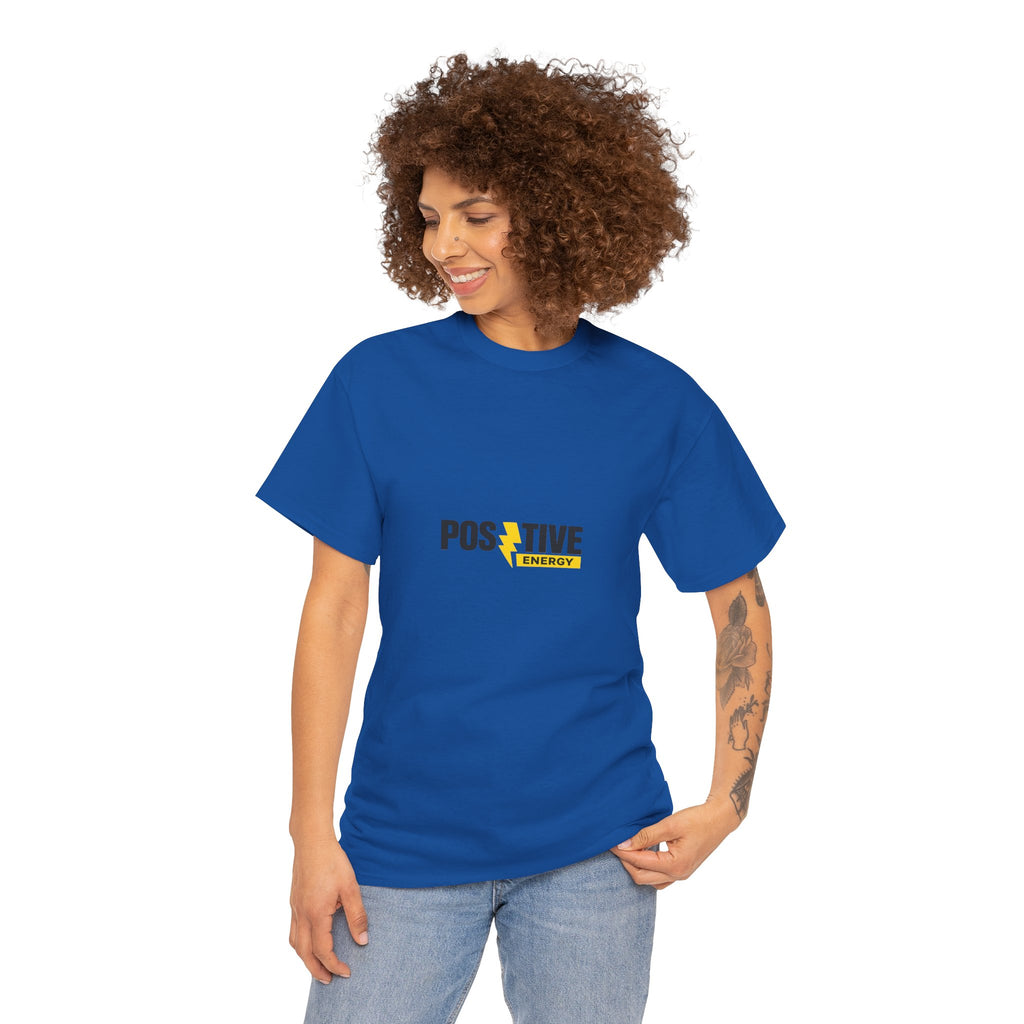 Positive Energy T-Shirt — Minimal Motivational Tee