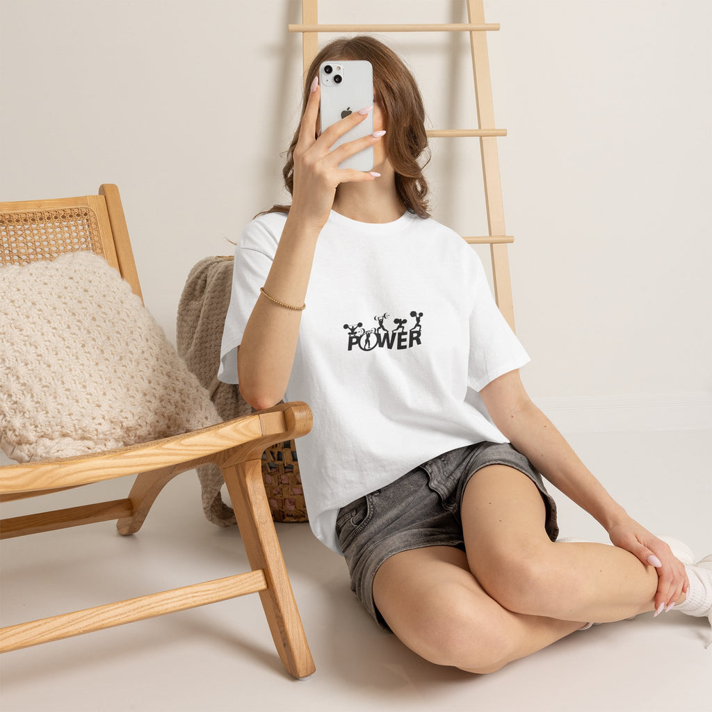 Power Silhouette Tee — Empowerment Graphic T-Shirt