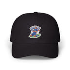 France #10 Rising Star Footballer Fan Cap — Dad Cap with Vintage Bear Graphic.
