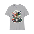 World Cup 2026 T-Shirt – USA/Canada/Mexico Official Trophy Design