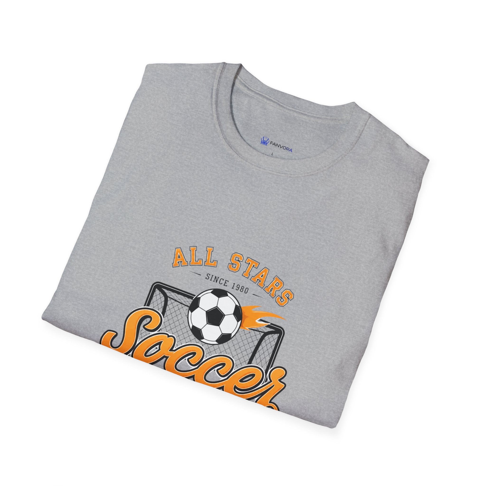 Soccer All Stars T-Shirt — Vintage Goal & Ball Sports Tee