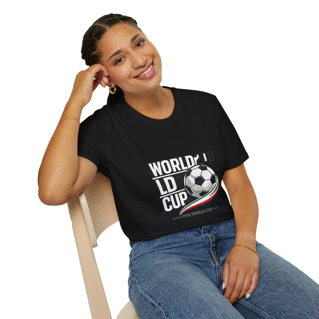 World 206 LD Cup Soccer T-Shirt — soccer Graphic Tee