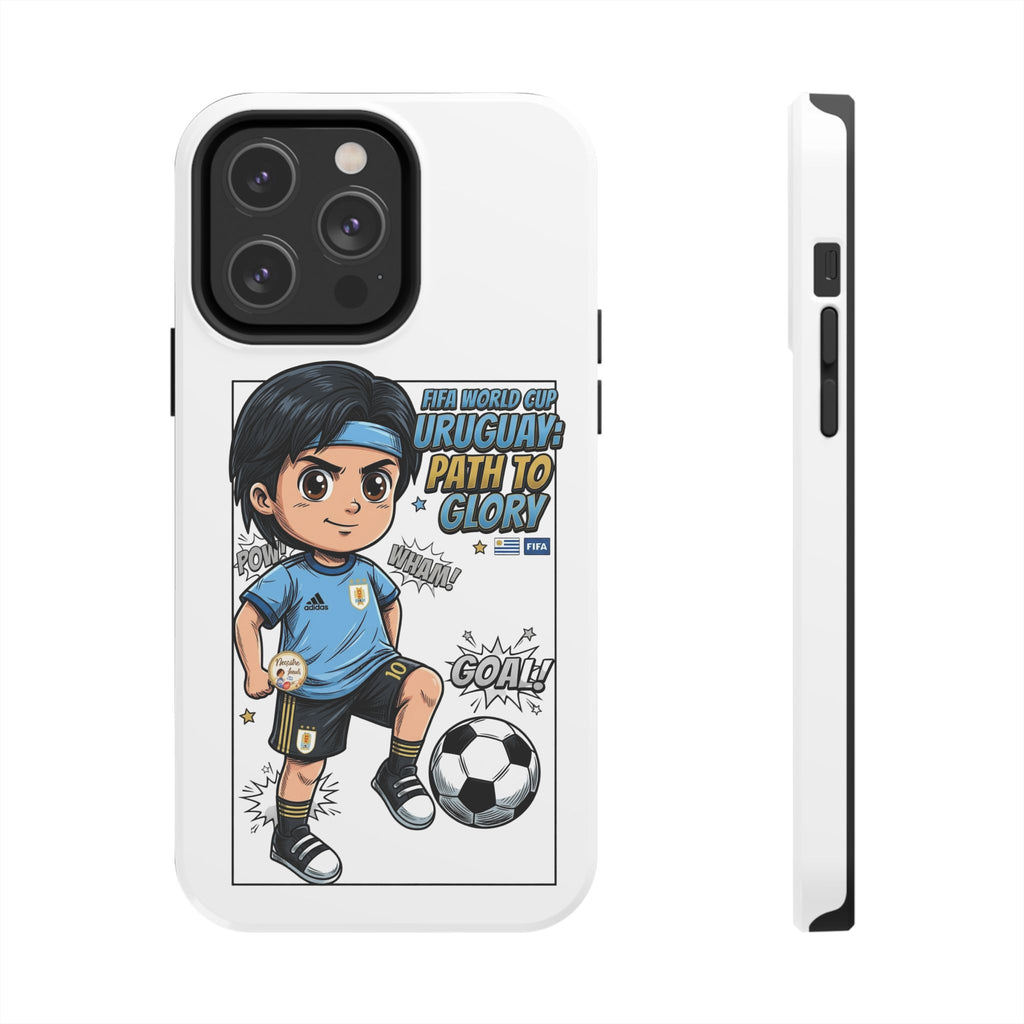 Uruguay Soccer Phone Case — Path to Glory "Goal!" Design