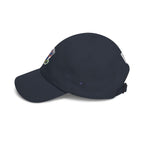 France #10 Rising Star Footballer Fan Cap — Dad Cap with Vintage Bear Graphic.