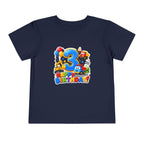 Toddler Birthday Tee — "3" Race Car Happy Birthday Shirt