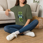 Retro Game Controller T-Shirt — 'STED' Vertical Gamer Graphic Tee