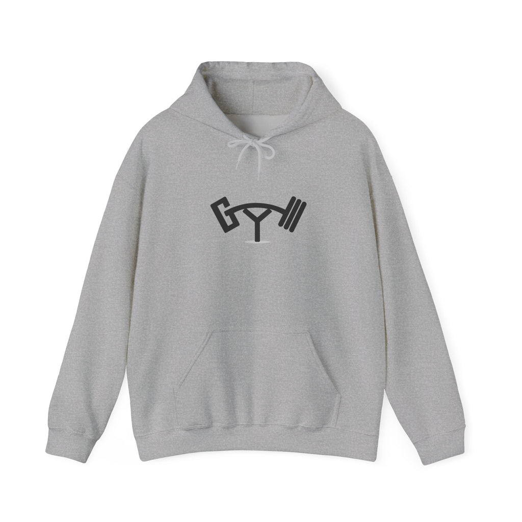 Barbell Martini Hoodie — Gym & Cocktail Fitness Pullover