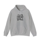 My Best Friend Has Paws Hoodie — Cute Paw Print Pet Lover Sweatshirt