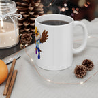 Soccer Mascot Ceramic Mug — Cute Animal Team Coffee Cup (11oz & 15oz)
