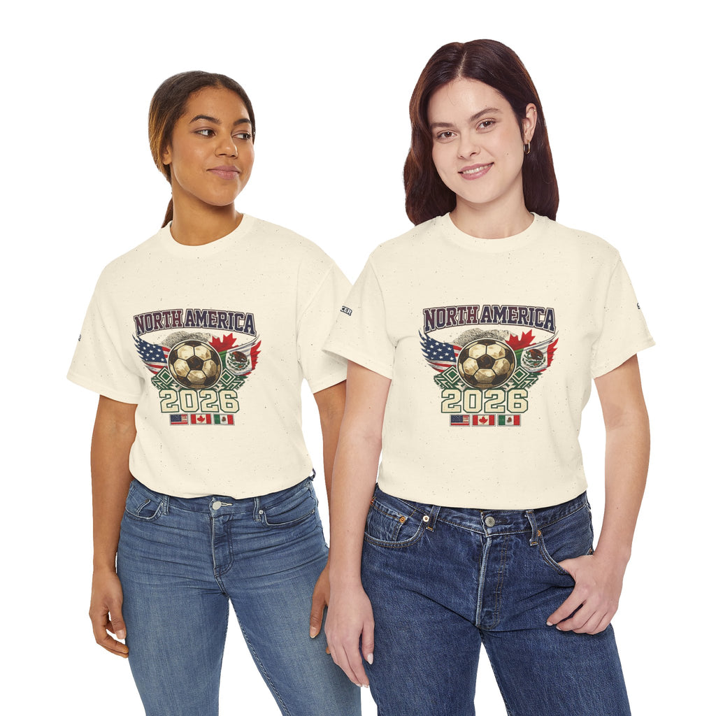 North America 2026 Soccer T-Shirt — USA Canada Mexico
