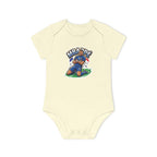 Baby Bodysuit - "France #10 Footballer Rising Star Fan Version" Future Soccer Player & Game Day Energy Organic Baby Onesie.