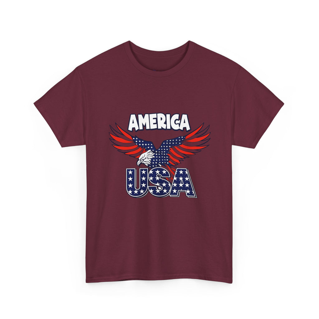 USA Eagle T-Shirt – America Patriotic Graphic Tee for 4th of July