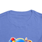 Toddler Birthday Tee — "3" Race Car Happy Birthday Shirt