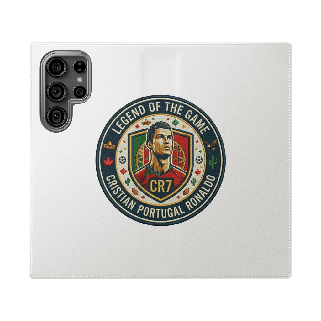 iPhone & Samsung Flip Phone Cases - Argentina GOAT # 10 'Legend of the Game'.