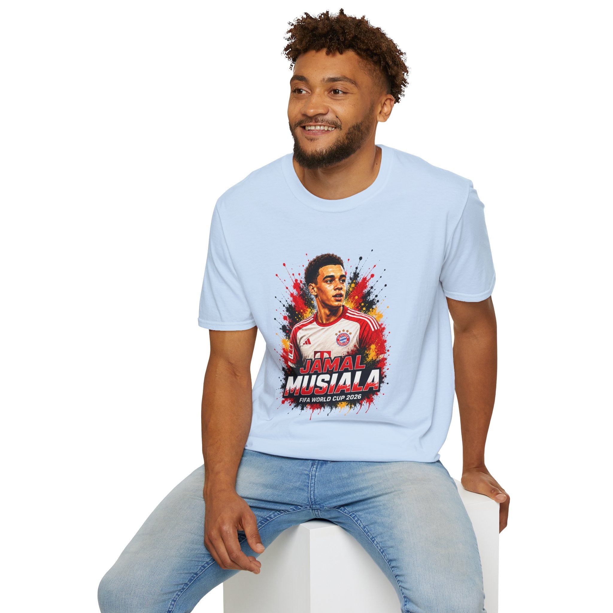 Soccer Player Jersey T-Shirt — Germany Legend Portrait Graphic Tee