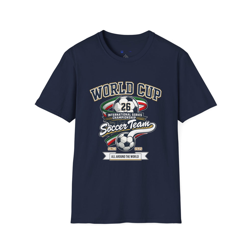 Soccer Team T‑Shirt – Vintage International Series Championship Design