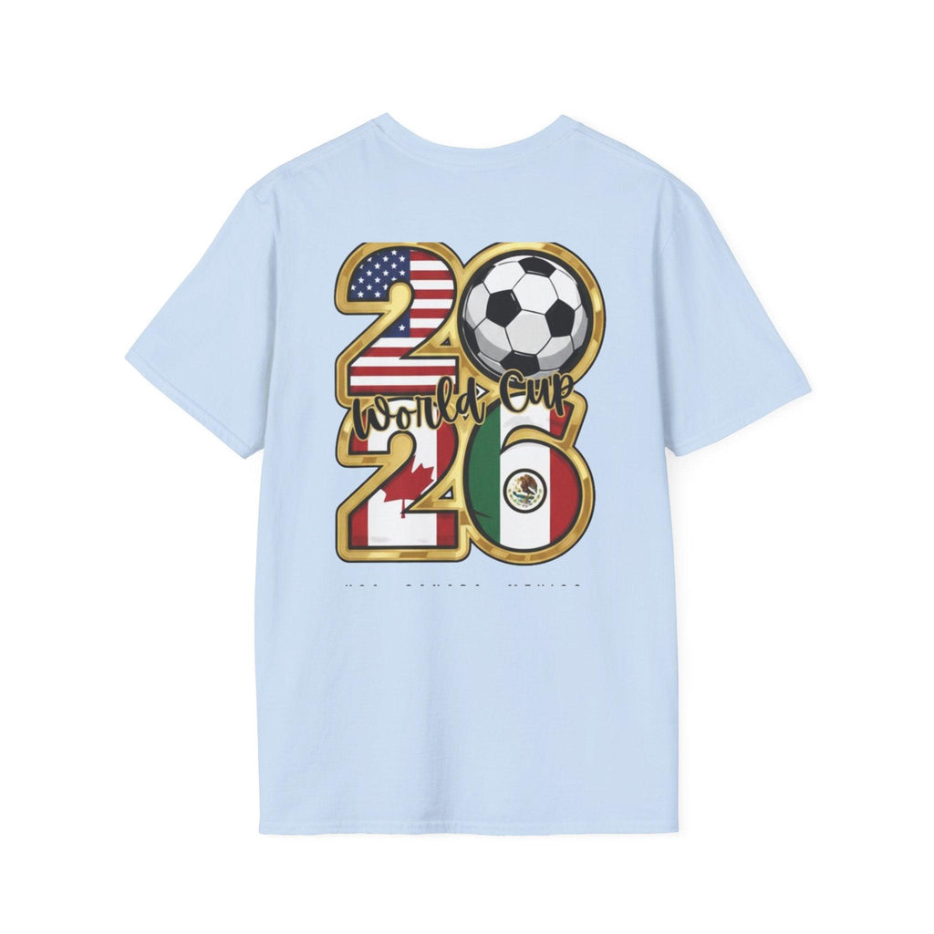 World Cup 2026 T-Shirt – USA, Canada & Mexico Soccer.