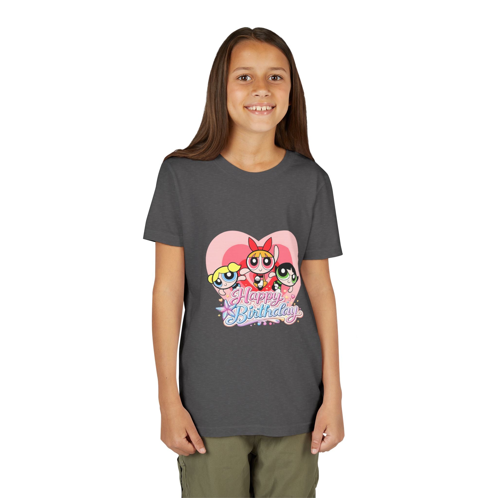 Powerpuff Girls "Happy Birthday" Youth Tee