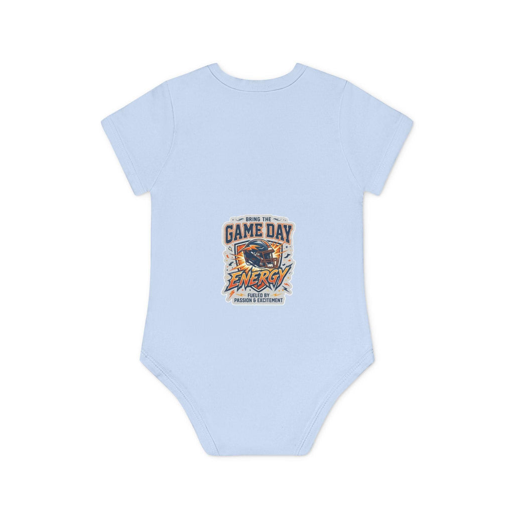 Baby Bodysuit - "France #10 Footballer Rising Star Fan Version" Future Soccer Player & Game Day Energy Organic Baby Onesie.