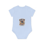 Baby Bodysuit - "France #10 Footballer Rising Star Fan Version" Future Soccer Player & Game Day Energy Organic Baby Onesie.