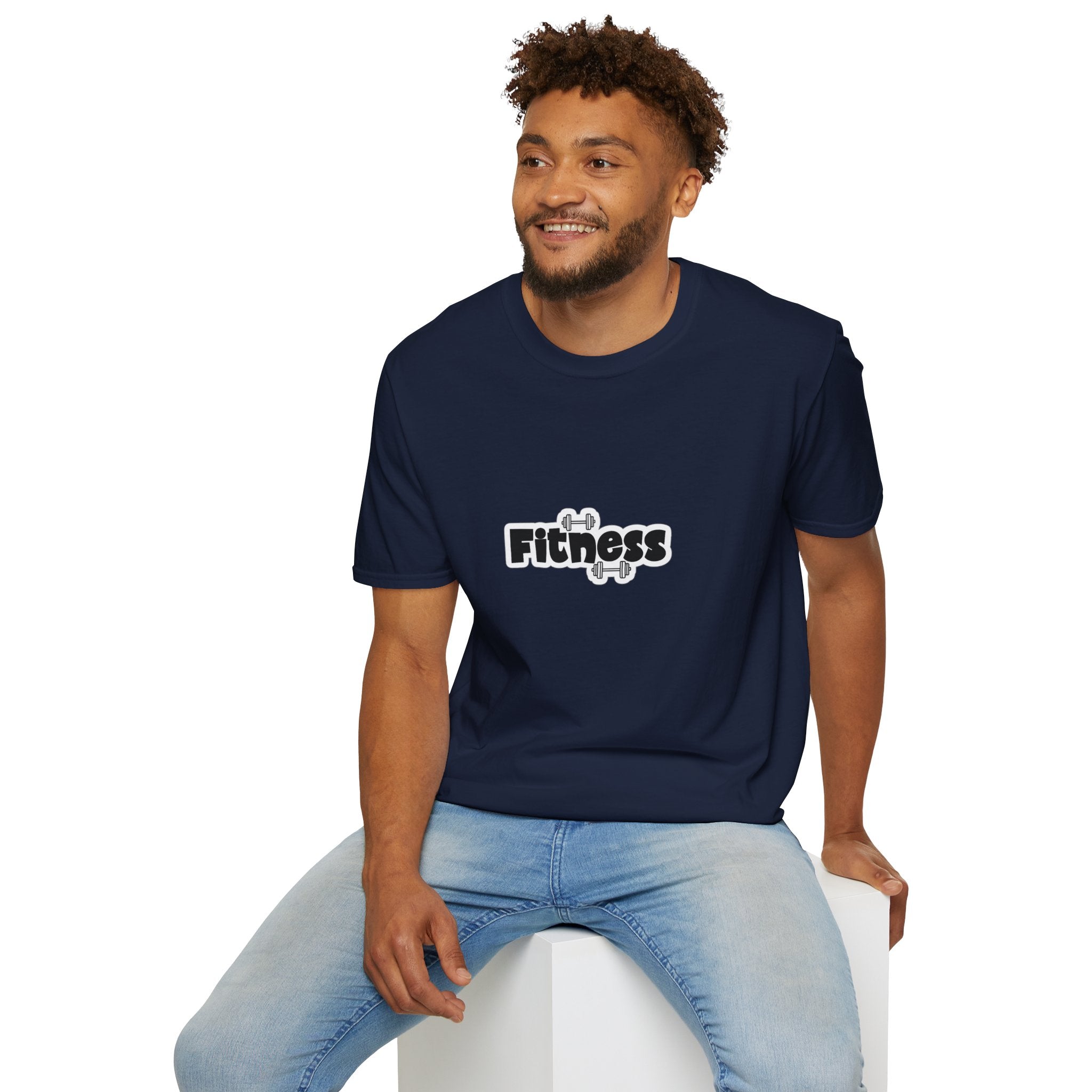 Fitness Graphic T-Shirt — Dumbbell Workout Tee for Gym Lovers