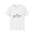 Couples T‑Shirt — "you  me" Romantic Tee (Forever & Always)