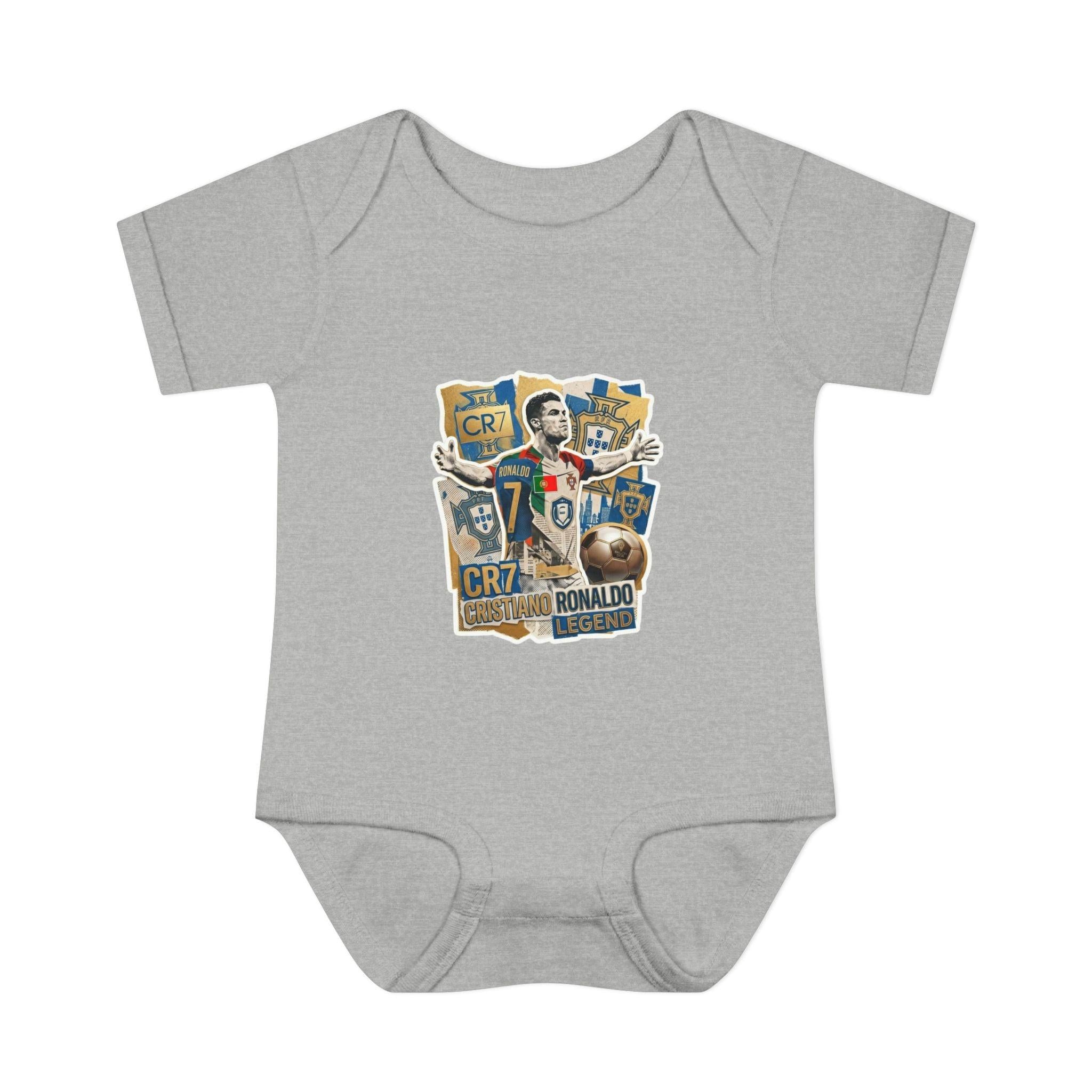 CR7 Fan Inspired Baby Bodysuit — World Cup 2026 Infant One-Piece.