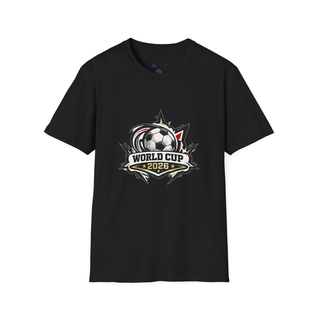 Soccer Cup 2026 Soccer T-Shirt — Retro Emblem Football Tee