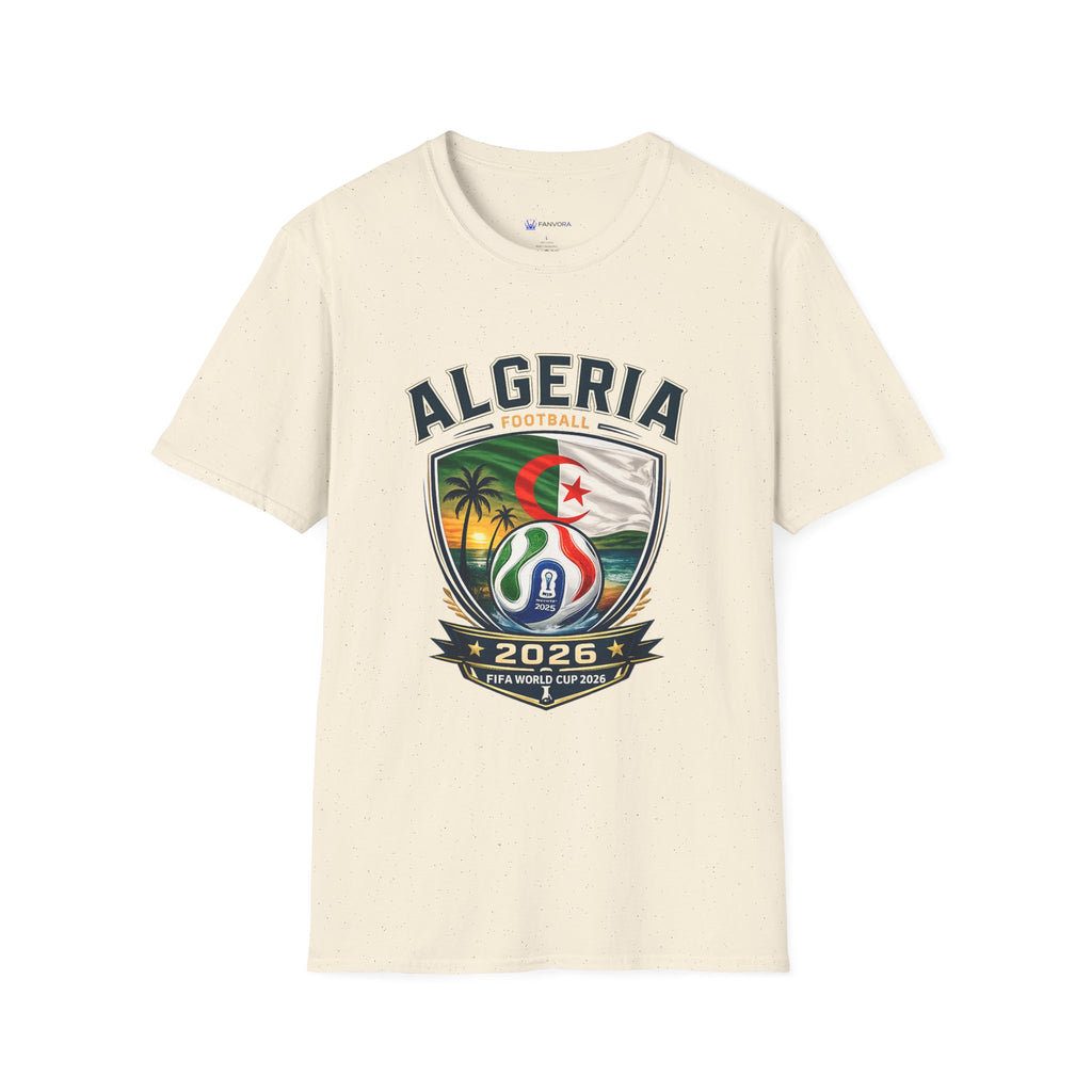 Algeria Football T-Shirt — 2026 National Team Crest Tee