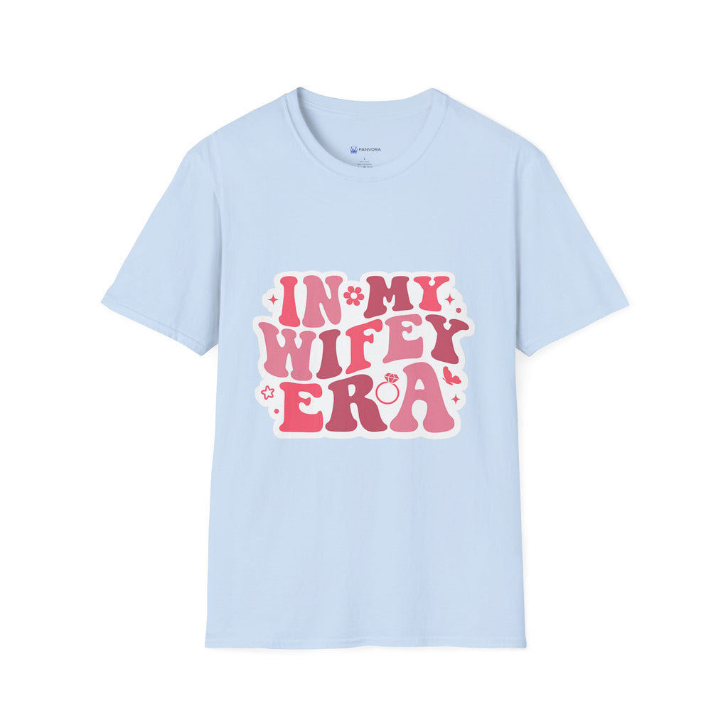 Wifey Era T-Shirt — 'In My Wifey Era' Retro Floral Graphic Tee