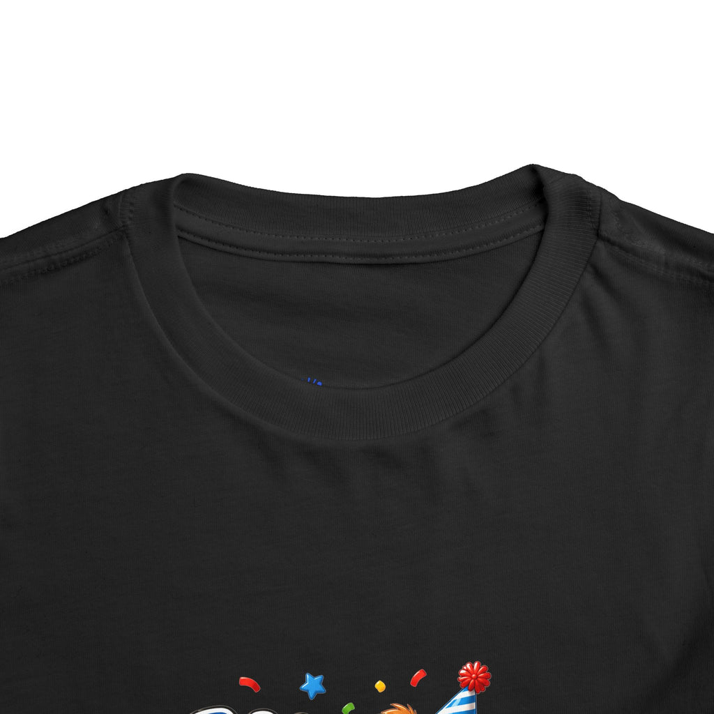 Toddler Birthday Tee — "It's My Birthday" Puppy Party Shirt