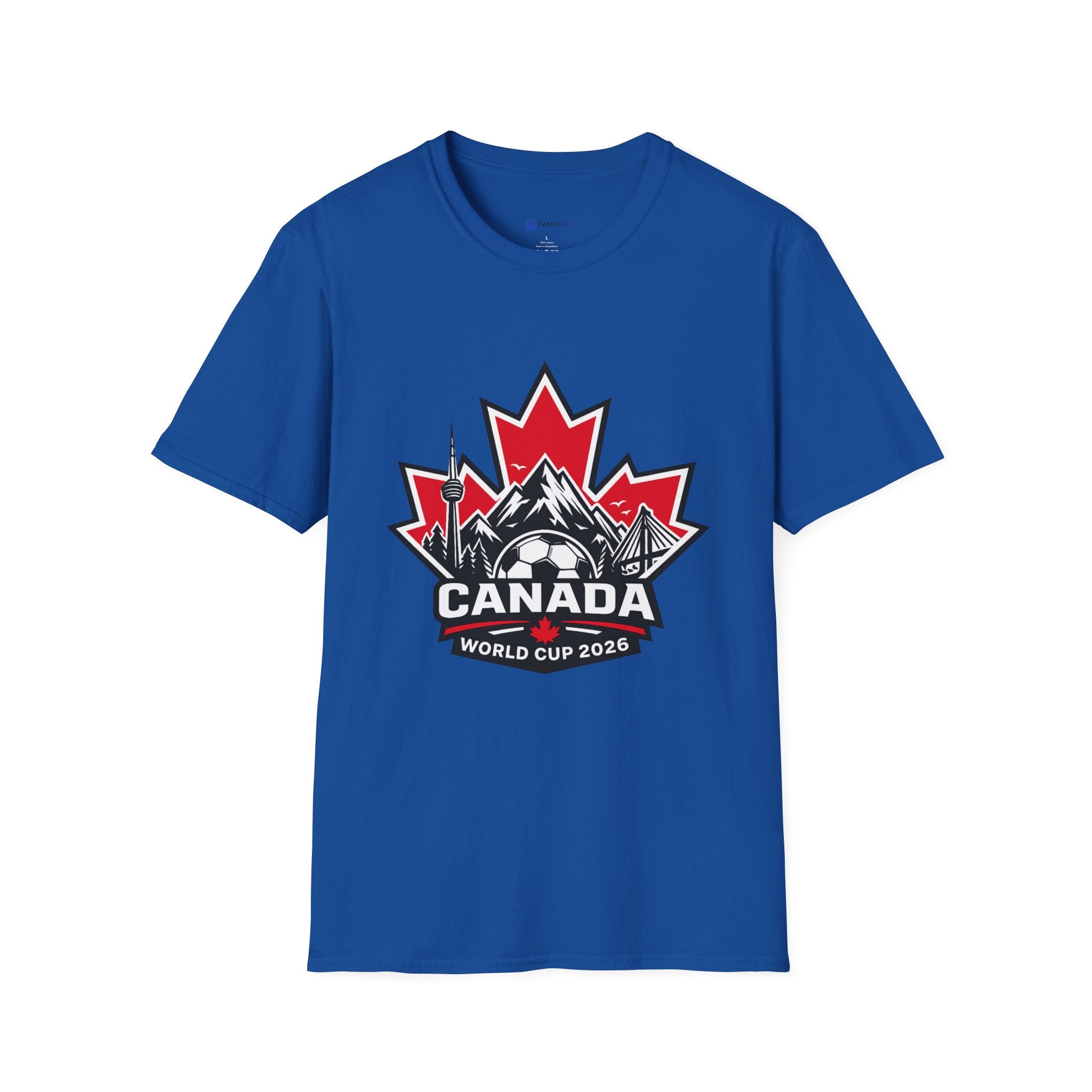 Canada soccer 2026 T‑Shirt — Maple Leaf Mountain Hockey Logo