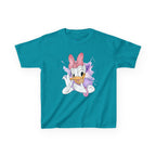Kids Tee — Cute Daisy Duck Watercolor Graphic