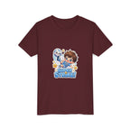 Youth Tee - Cute 'Super Strike!' Soccer Boy Graphic