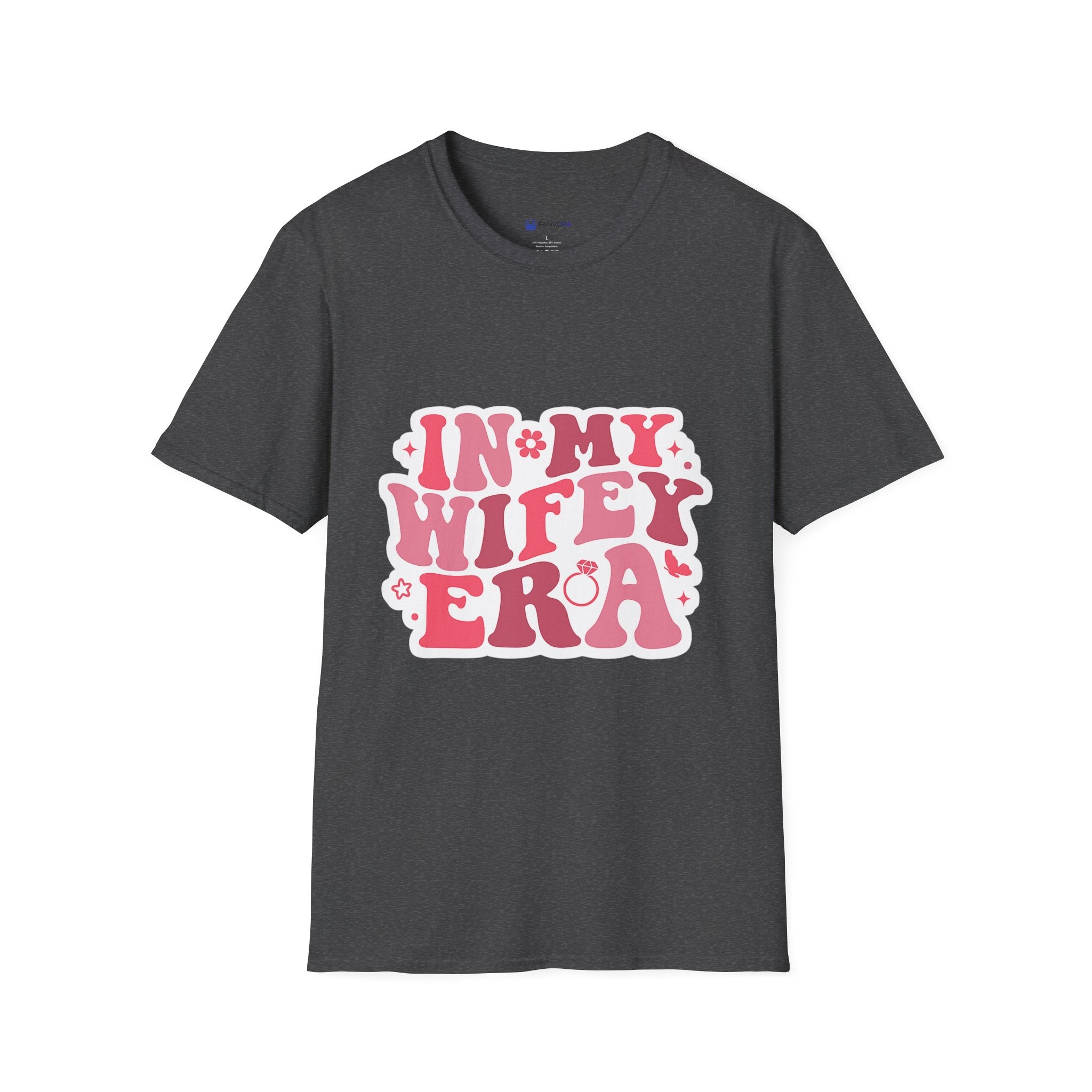 Wifey Era T-Shirt — 'In My Wifey Era' Retro Floral Graphic Tee