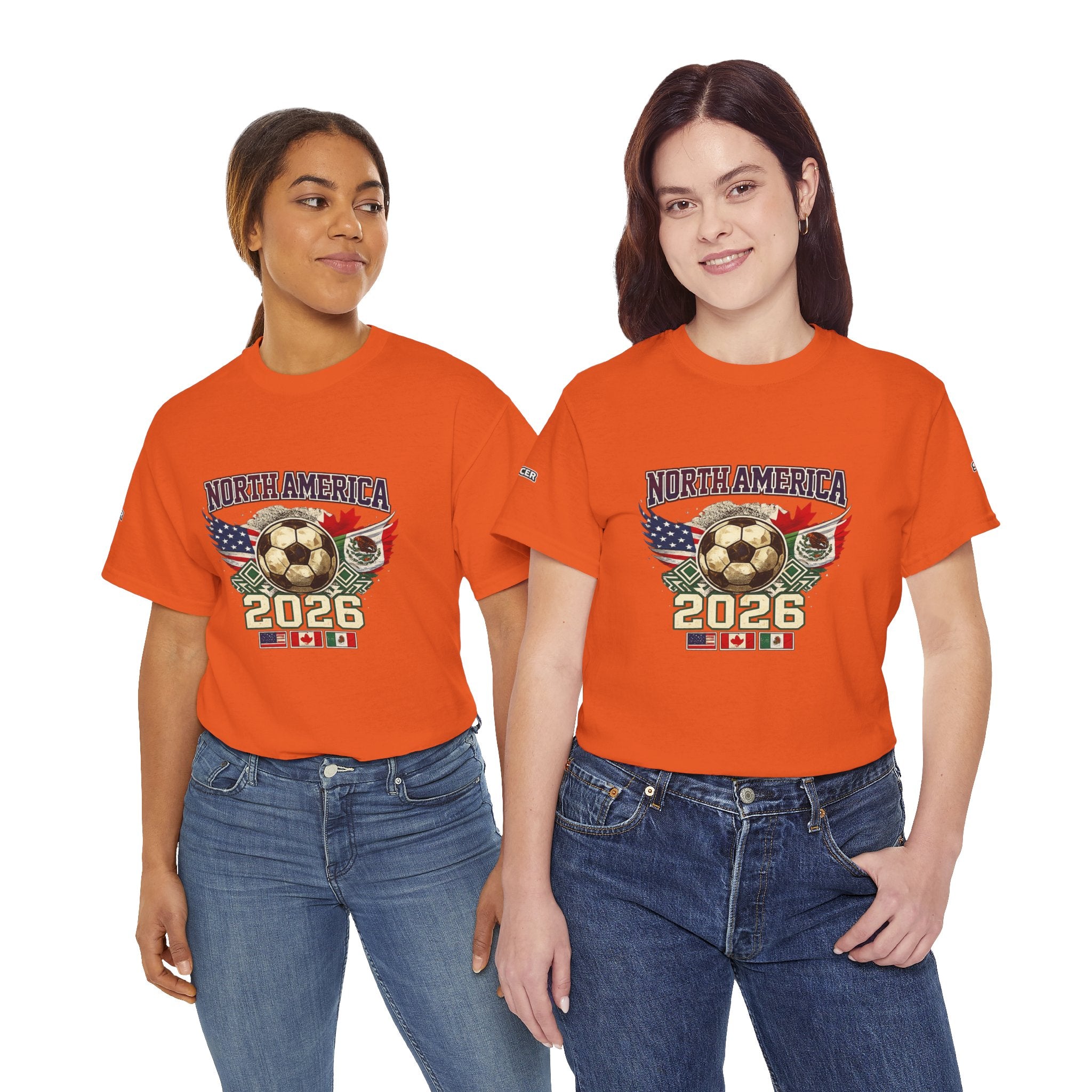 North America 2026 Soccer T-Shirt — USA Canada Mexico