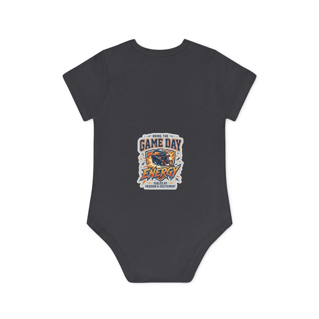 Baby Bodysuit - "France #10 Footballer Rising Star Fan Version" Future Soccer Player & Game Day Energy Organic Baby Onesie.
