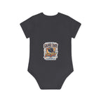 Baby Bodysuit - "France #10 Footballer Rising Star Fan Version" Future Soccer Player & Game Day Energy Organic Baby Onesie.