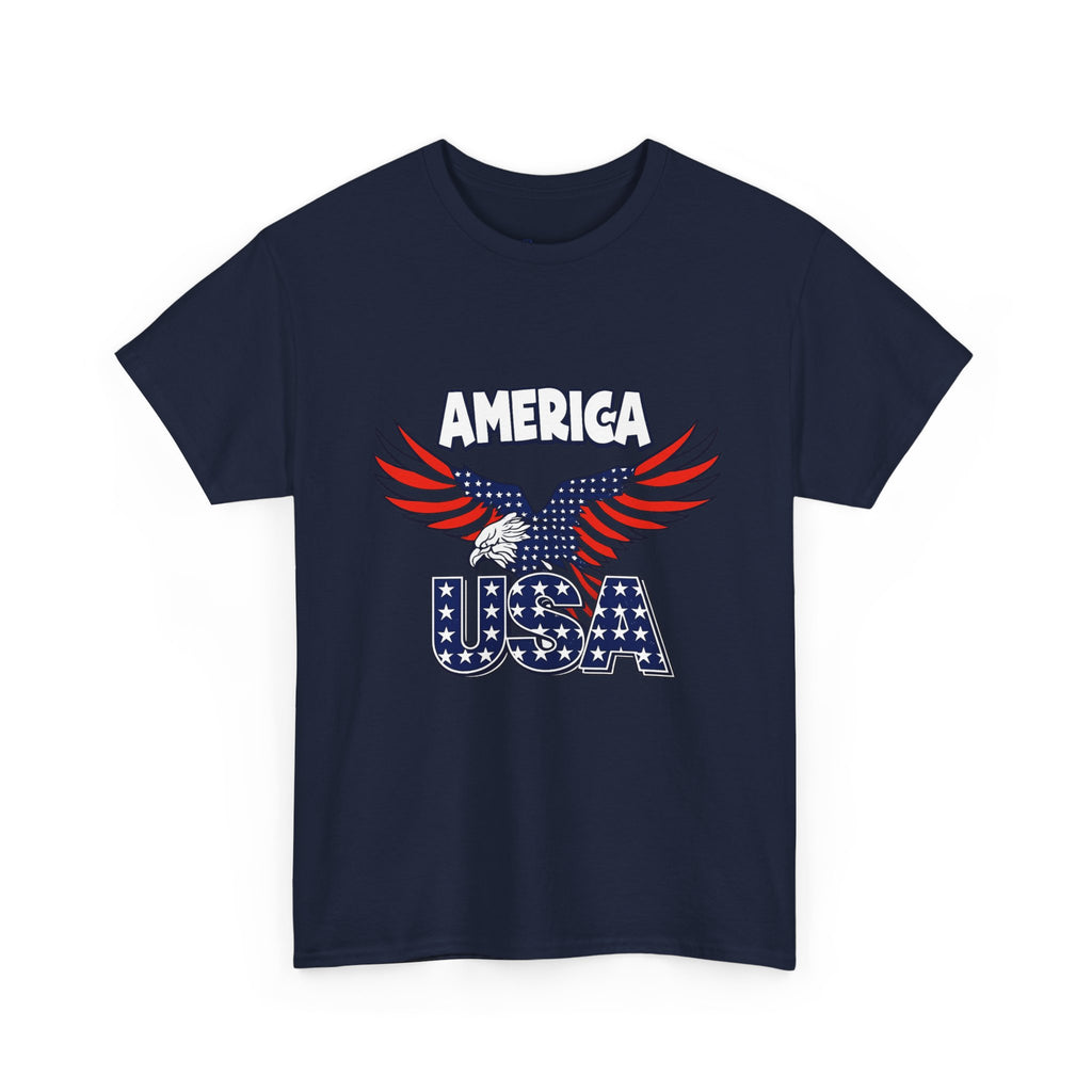USA Eagle T-Shirt – America Patriotic Graphic Tee for 4th of July