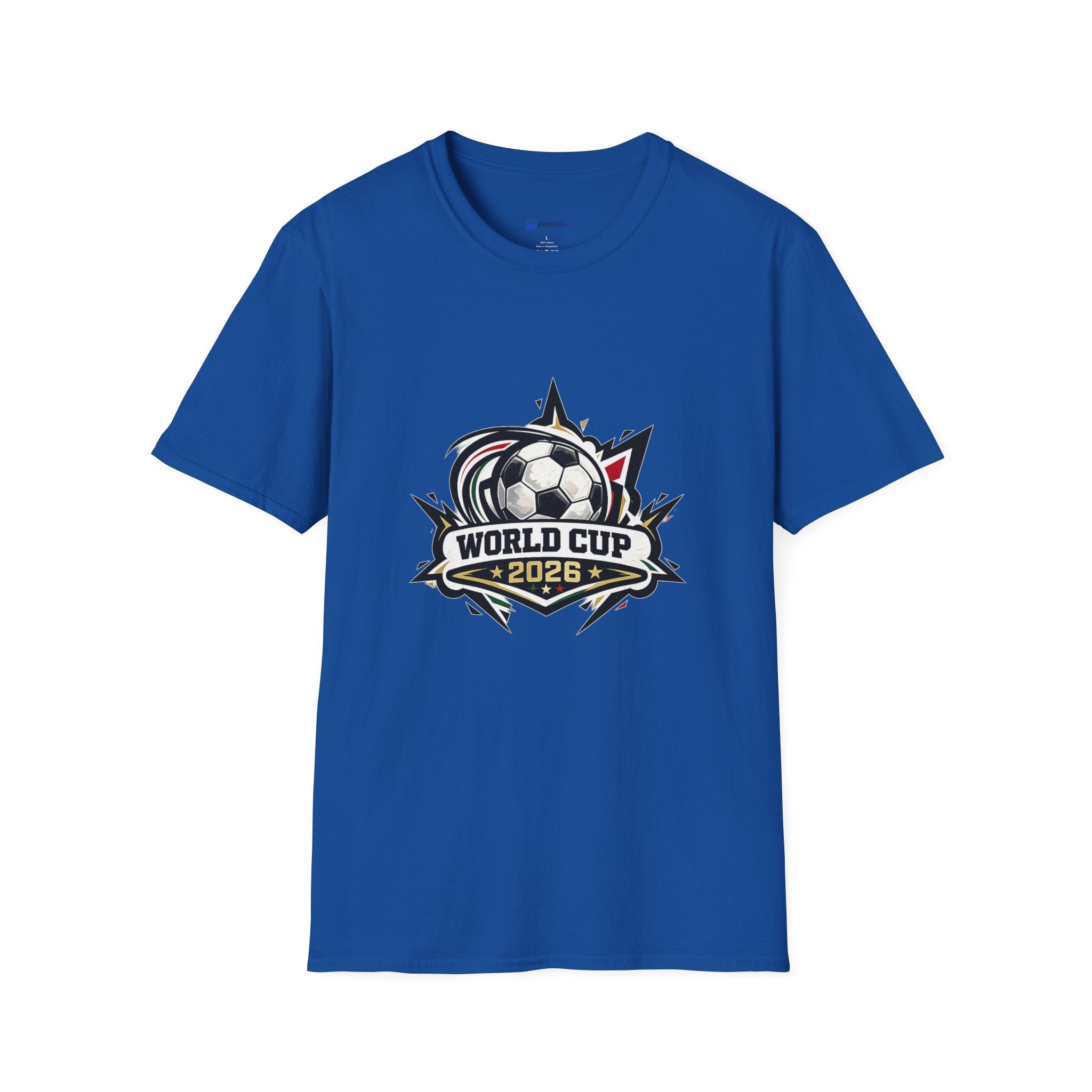Soccer Cup 2026 Soccer T-Shirt — Retro Emblem Football Tee