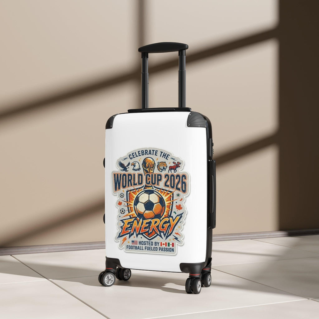 World Cup 2026 Energy Suitcase — Soccer Travel Luggage For World Cup Travelors.