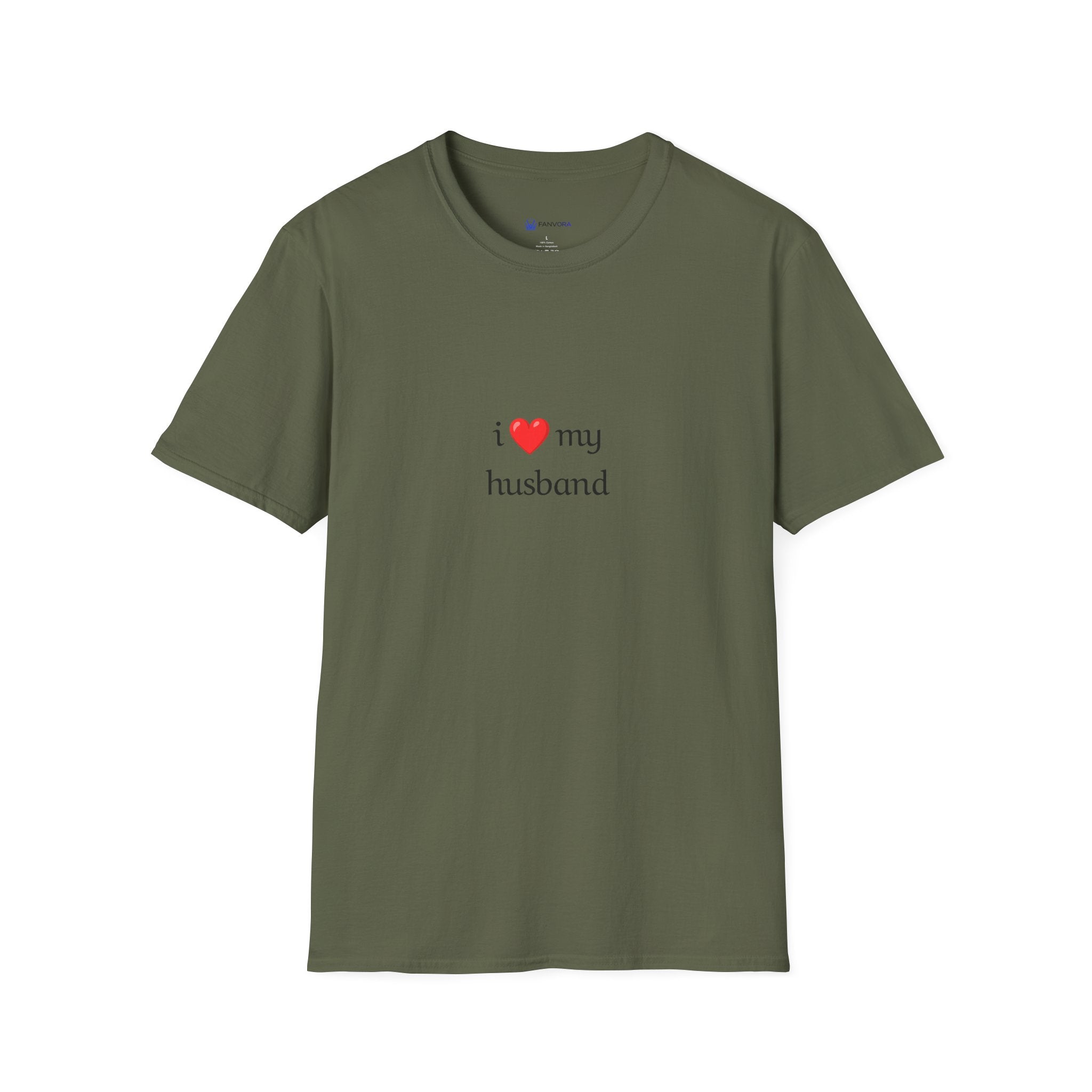 I  My Husband T-Shirt — Cute Romantic Tee for Wives, Anniversary & Valentine's Gift