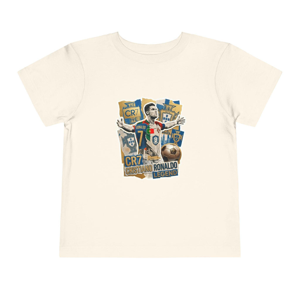 CR7 Fan Inspired Toddler Soccer T‑Shirt — Kids Football Fan Tee.