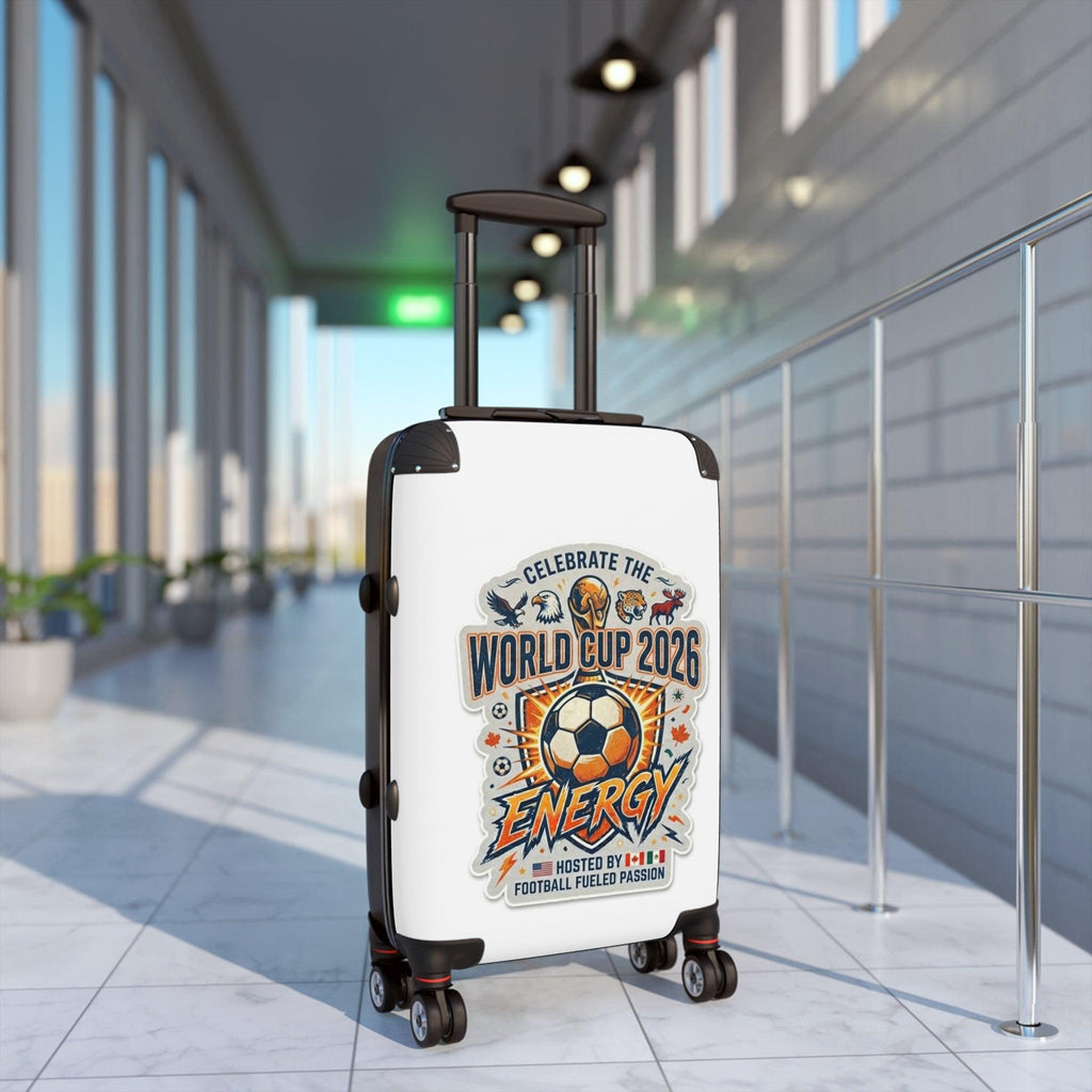 World Cup 2026 Energy Suitcase — Soccer Travel Luggage For World Cup Travelors.