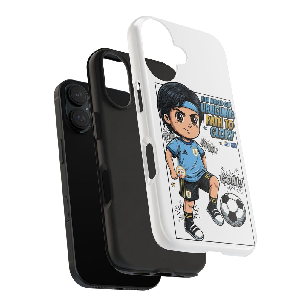 Uruguay Soccer Phone Case — Path to Glory "Goal!" Design