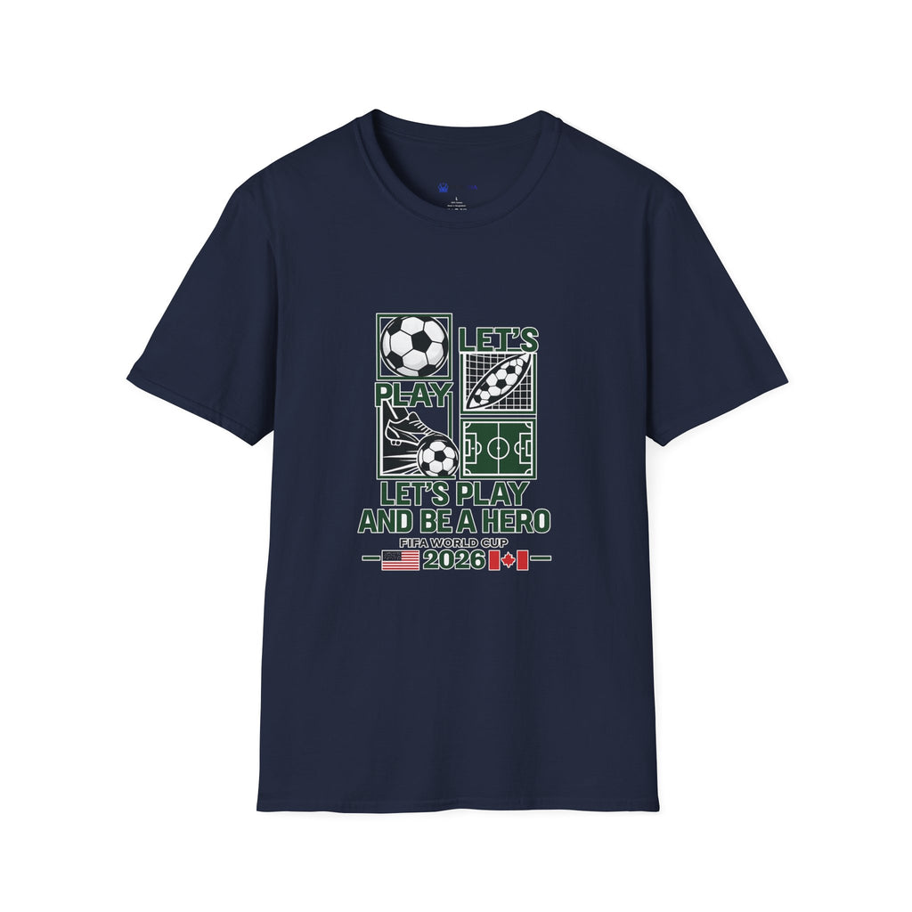 Soccer "Let's Play" T-Shirt — Fan Tee