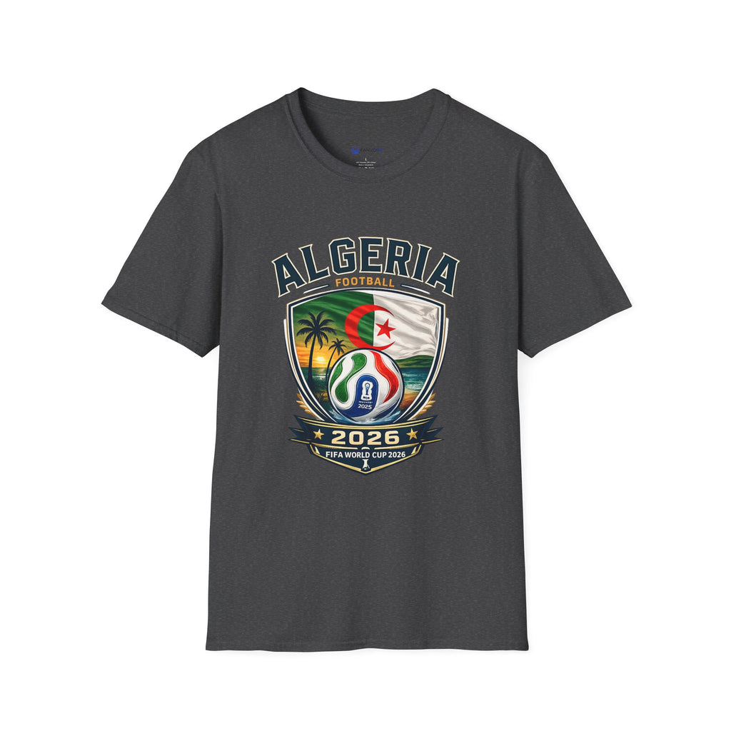 Algeria Football T-Shirt — 2026 National Team Crest Tee