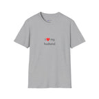 I  My Husband T-Shirt — Cute Romantic Tee for Wives, Anniversary & Valentine's Gift