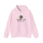 Giving Up? It’s Not Me Hoodie — Motivational Bee Graphic Pullover.