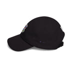 France #10 Rising Star Footballer Fan Cap — Dad Cap with Vintage Bear Graphic.